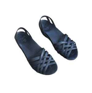 CROCS Huarache Elegant Comfortable Strappy Wedge Flats